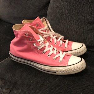 Men’s Pink Converse Hi Top Sneaker
